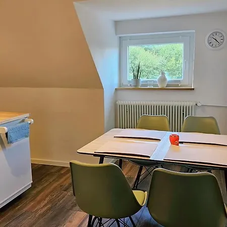 Dachnest Mit Terasse & Sauna Oerlinghausen Exterior foto