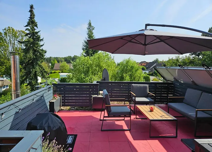Dachnest Mit Terasse & Sauna